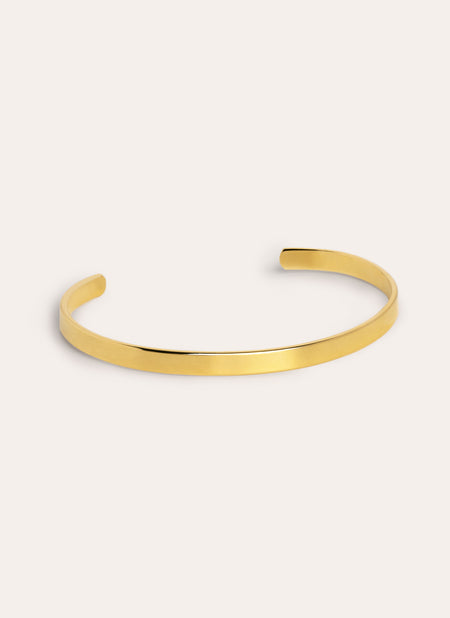 Plate Gold Bracelet