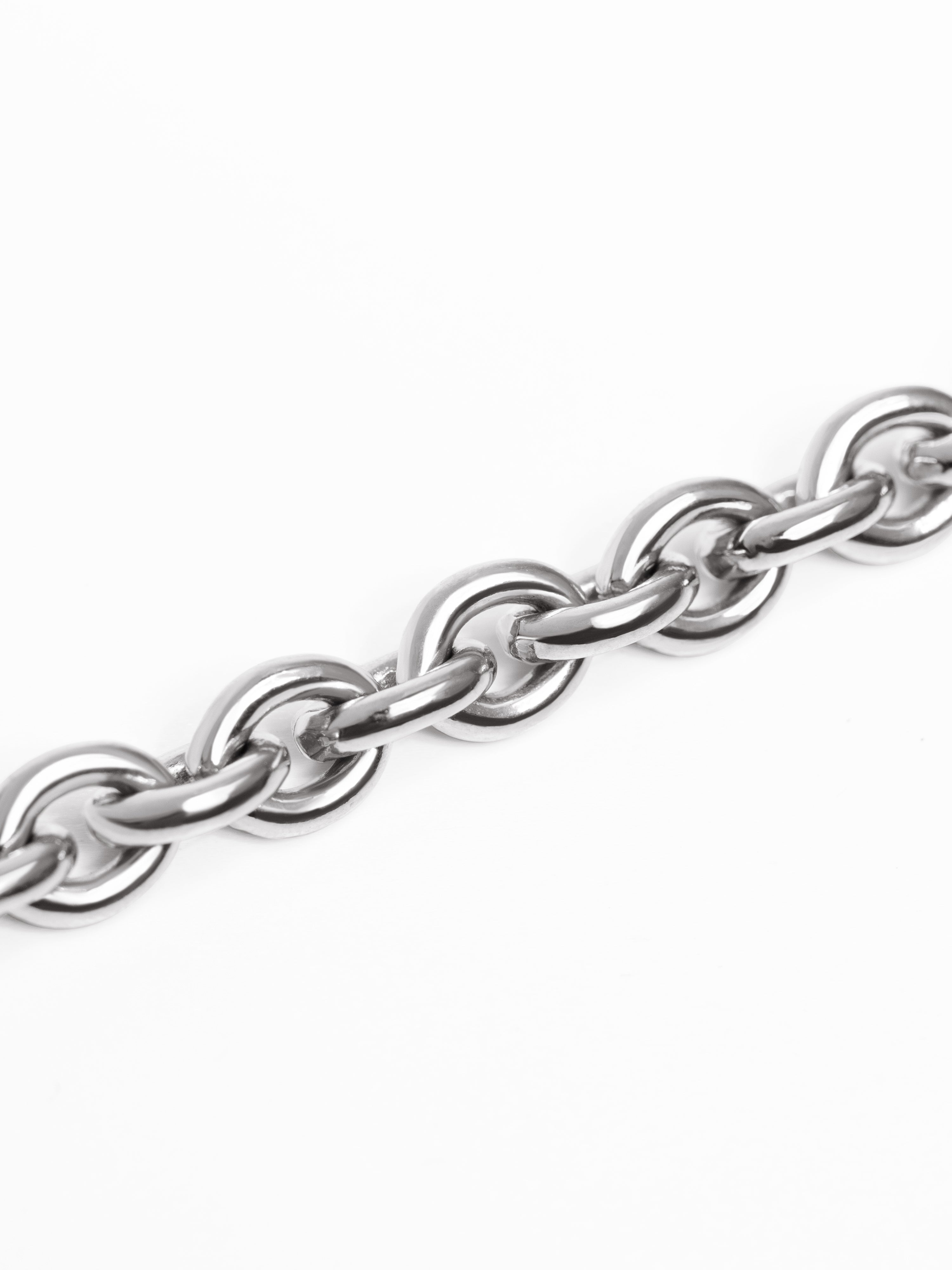 Maillon Solid Silver Bracelet
