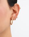 Clicker Cleo Gold Single Earring 