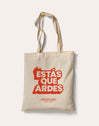 Tote Bag On Fire