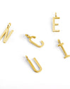 Inicial Collar Personalizado Letters Oro V