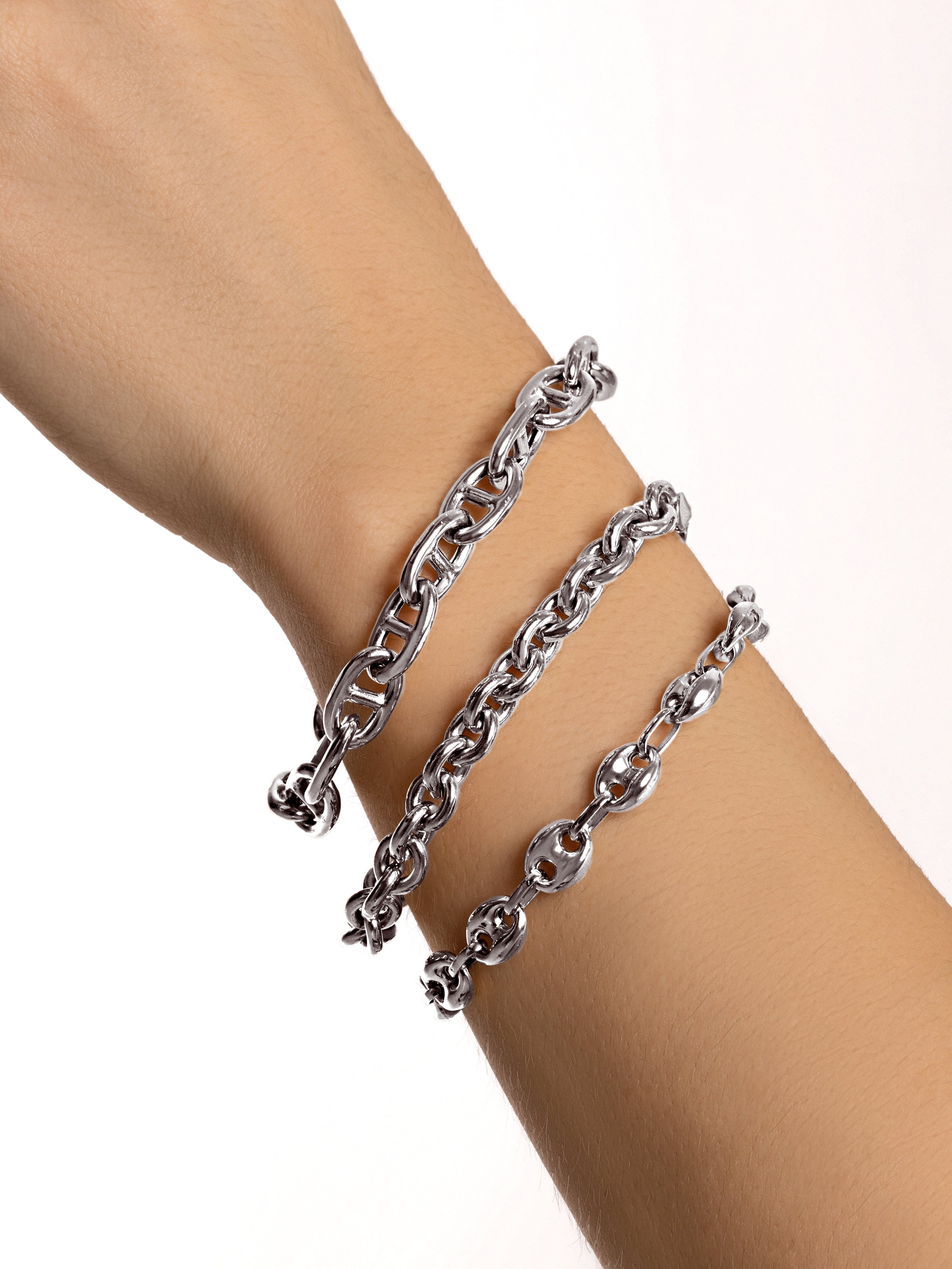 Pulsera Maillón Sailor Plata Puesta