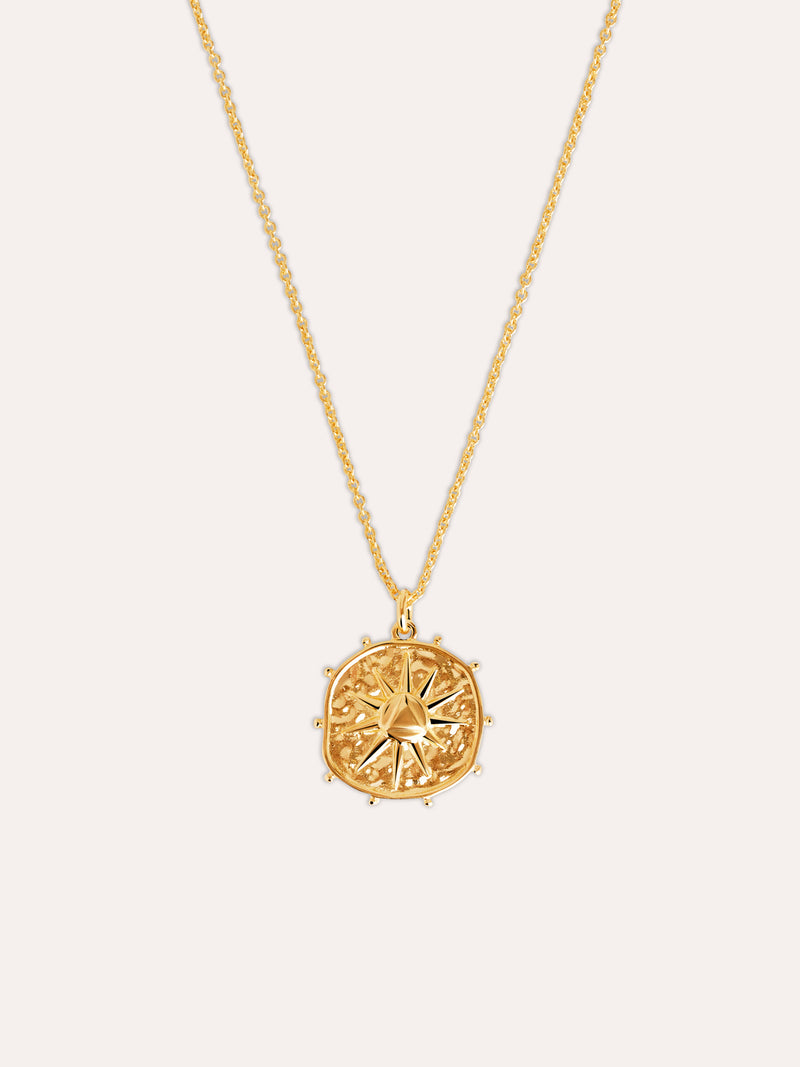 Solstice Sun Gold Necklace